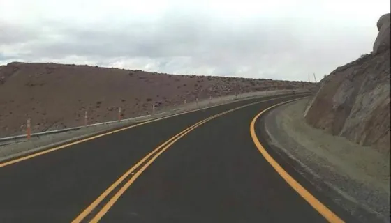 Se habilitó el pavimento para la parte chilena del Paso de Sico