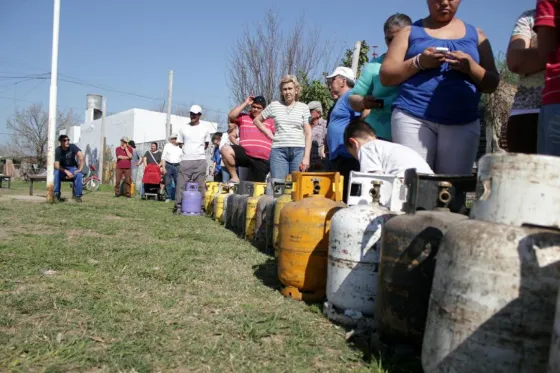 Mirá el cronograma semanal de distribución de la garrafa social