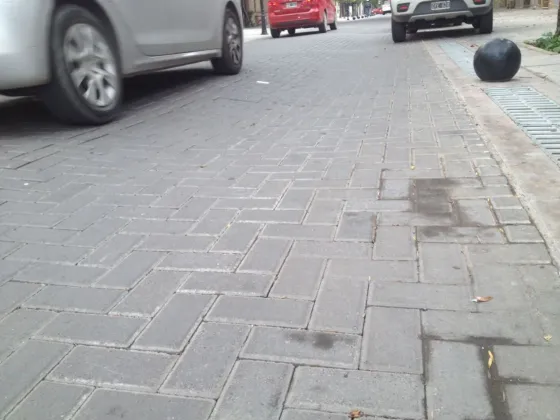 Se hundió por tercera vez el Paseo de la Fe