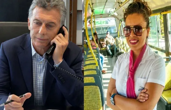 Macri llamó a la colectivera que salvó a un bebé (AUDIO)