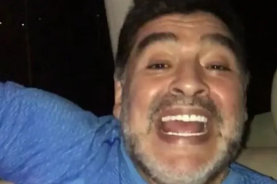 Diego Maradona publicó un emotivo saludo para un ex compañero