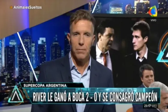 Fantino lapidó a Schelotto tras perder la Supercopa: "Es un aprendiz de técnico"