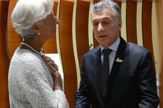 Macri se reúne con la titular del FMI