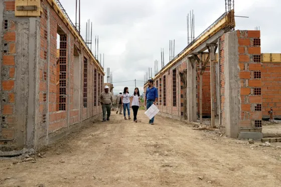 Avanzan las obras para la construcción del Centro Polivalente de Arte