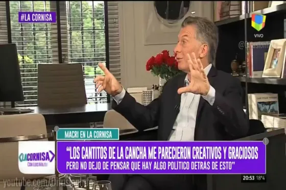 La respuesta de Macri por los cánticos en su contra. VIDEO