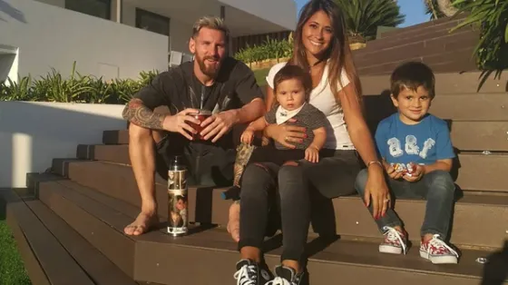 Antonela Rocuzzo y un tierno mensaje a Lionel Messi por el Día del Padre