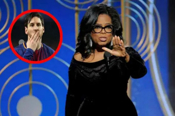 Oprah Winfrey le mandó un emotivo mensaje a Messi