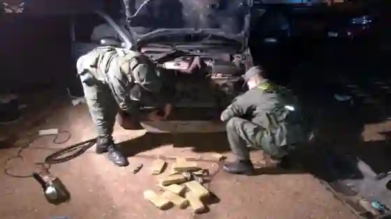 Detienen a una pareja con más de 45 kilos de marihuana