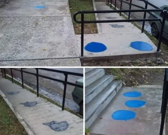Polémica por las pintadas de madres de plaza de Mayo