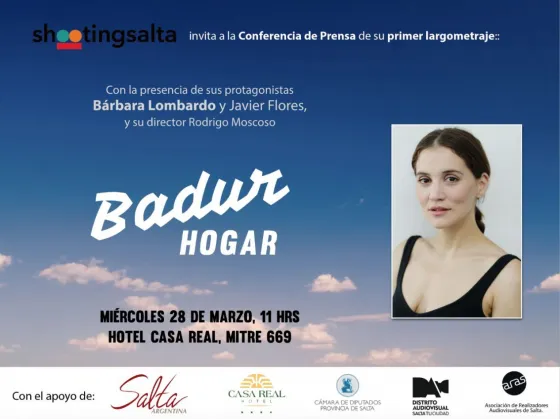 Se presentará el rodaje de la película “Badur hogar”