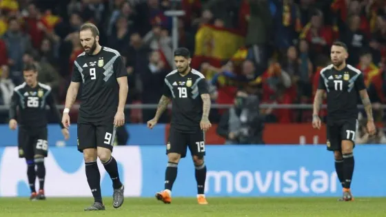 Papelón histórico de la Selección Argentina