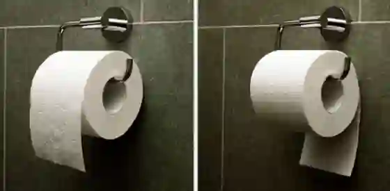 ¿Cómo colgar el papel higiénico? Se acabó el misterio