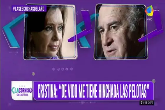 Se filtraron nuevas escuchas de Cristina y esta vez apuntó contra De Vido
