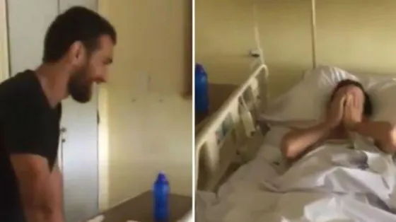 Mirá el emotivo gesto de Leonardo Ponzio