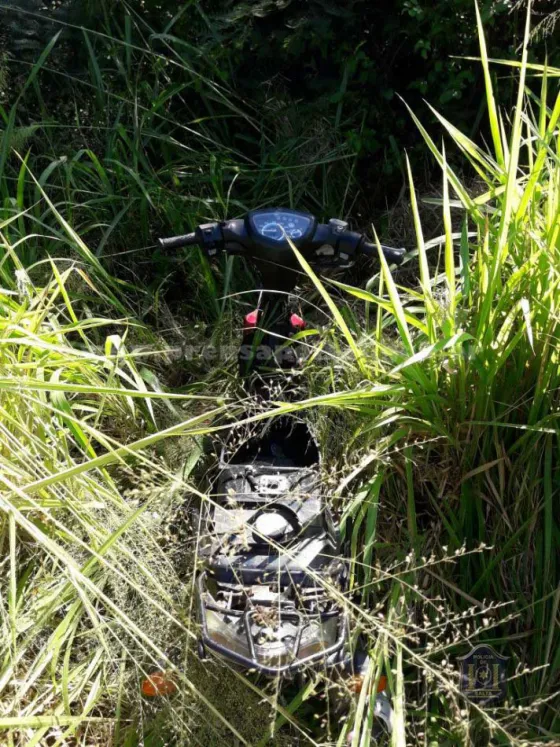 Casi un niño: Detuvieron a un menor por robar una moto