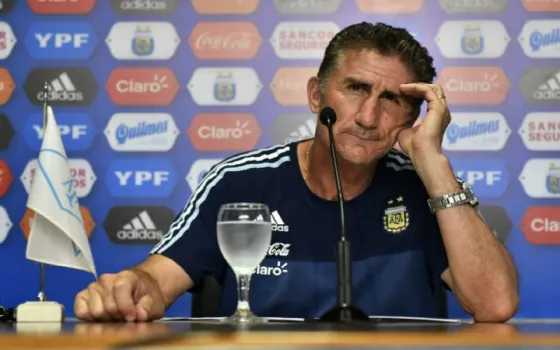 Edgardo "Patón" Bauza, director técnico de la Selección Argentina