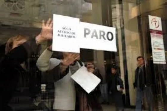 Mañana hay paro bancario