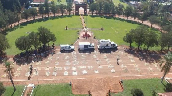 Se entregó solito: Detuvieron a un hombre con más de 1400 kilos de drogas