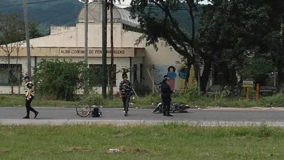 Accidente de tránsito en avenida Bolivia