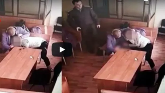 No les importa nada: Tuvieron relaciones en un Tribunal (VIDEO)