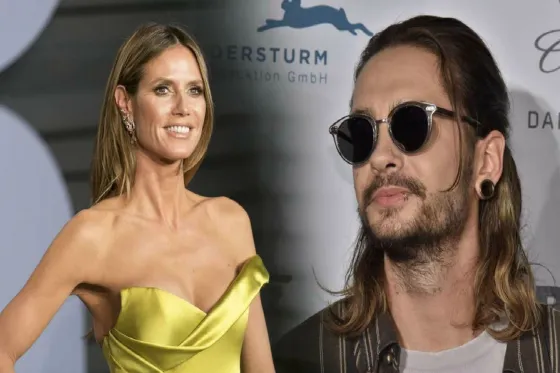 Heidi Klum y su novio muy fogosos en México. VIDEO
