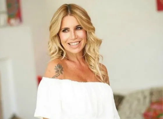 Flor Peña y una producción de fotos ardientes