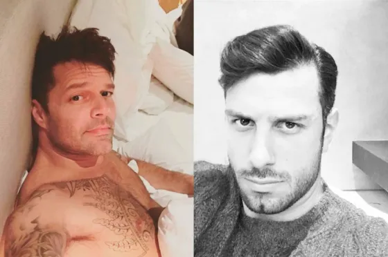 Ricky Martin, sin prisa pero con foto hot