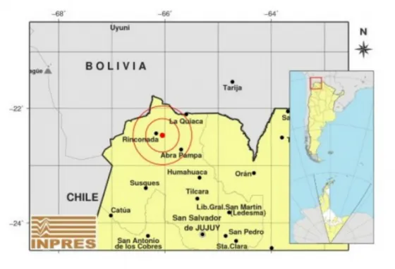 Tembló Salta y Jujuy