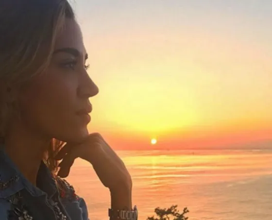 Jimena Baron se desnudó en China y prendió fuego las redes. FOTO