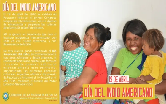 Hoy se conmemora el Día del Indio Americano
