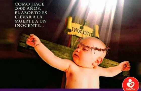 ¡Muy fuerte! Así promocionan un festival en contra del aborto