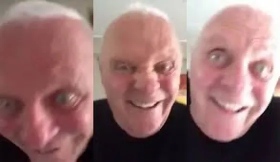 Anthony Hopkins se volvió loco y las redes explotaron . Video