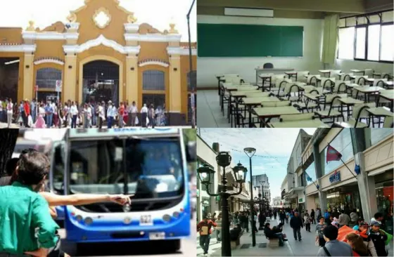 Así funcionarán los servicios durante el paro de hoy