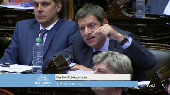 Tarifazo: David habló cuestionó duramente al Gobierno Nacional
