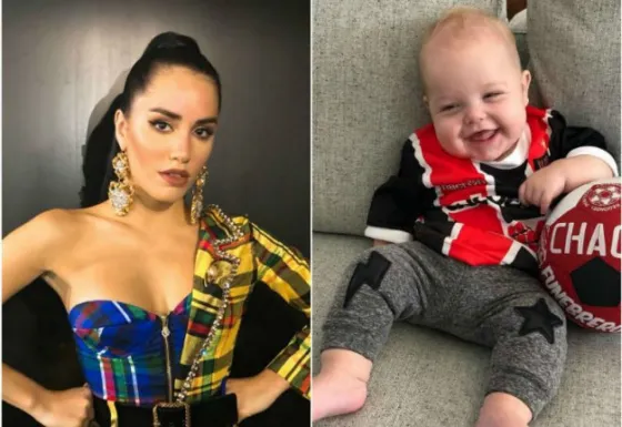 ¡Muy tierna! Mirá la postal de Lali junto a Mirko