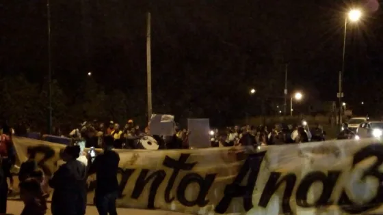 Manifestación en el Barrio Santa Ana 3 en pedido de justicia