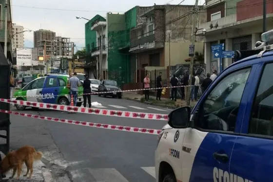 Lugar donde fue asesinado el diarero. Foto de Crónica