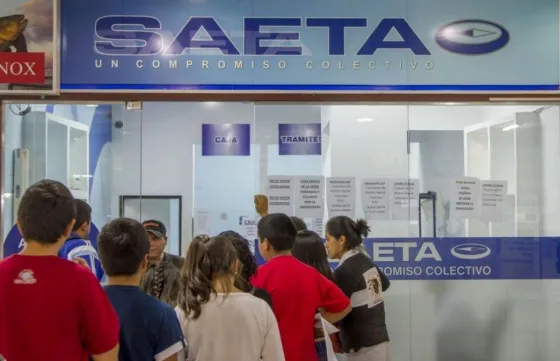Atención: Así será la atención en SAETA durante este fin de semana