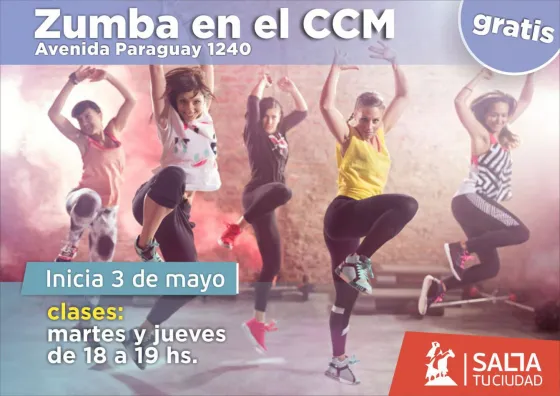 Llegan las clases de zumba al CCM