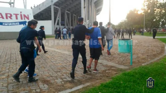 San Antonio vs Deportivo Marapa: El encuentro finalizó con 8 detenidos
