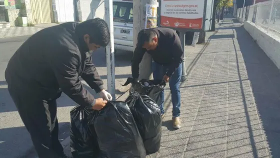 Advirtieron a comerciantes para que no saquen la basura