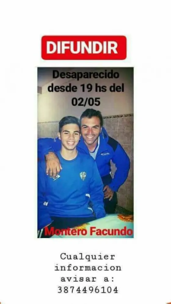 URGENTE: Desapreció un joven jugador de Gimnasia y Tiro
