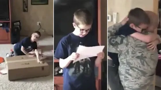 El regalo de cumpleaños a un niño que emocionó a 5 millones de personas