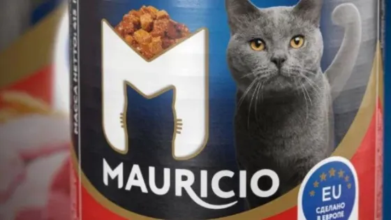 Lanzaron al mercado el alimento para gatos llamado “Mauricio”