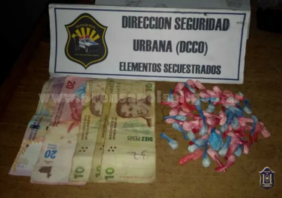 Secuestraron 200 dosis de droga