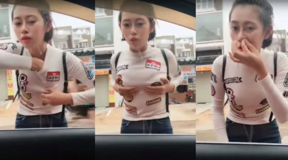 Viral: Usaba el reflejo de una ventanilla como espejo y le pasó lo peor