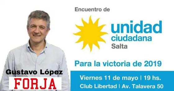 Llega Gustavo López a Salta