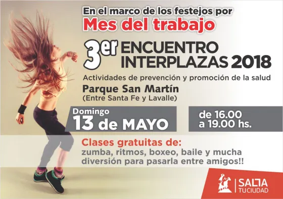 Este fin de semana se realiza el 3° Encuentro Interplazas