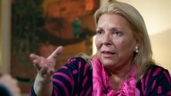 Elisa Carrió denunció un "golpe cambiario"