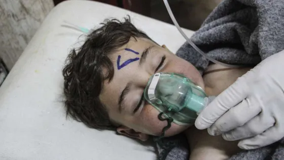 Mirá como quedaron las víctimas del gas sarín y los desesperados intentos por salvarlas. Video